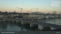 Archived image Webcam Basel - Hotel Krafft 06:00