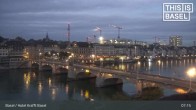 Archiv Foto Webcam Basel, Hotel Krafft 06:00