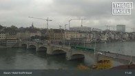 Archiv Foto Webcam Basel, Hotel Krafft 10:00