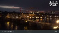 Archiv Foto Webcam Basel, Hotel Krafft 18:00