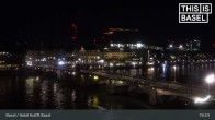 Archived image Webcam Basel - Hotel Krafft 18:00