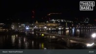 Archiv Foto Webcam Basel, Hotel Krafft 20:00