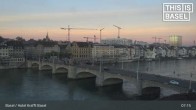 Archiv Foto Webcam Basel, Hotel Krafft 06:00
