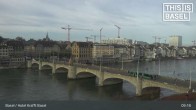 Archived image Webcam Basel - Hotel Krafft 08:00