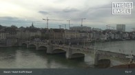 Archiv Foto Webcam Basel, Hotel Krafft 14:00