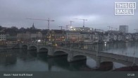 Archived image Webcam Basel - Hotel Krafft 06:00