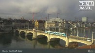 Archived image Webcam Basel - Hotel Krafft 08:00