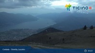 Archiv Foto Webcam Lago Maggiore: Cardada Bergstation 00:00