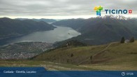 Archiv Foto Webcam Lago Maggiore: Cardada Bergstation 06:00