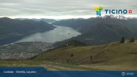 Archiv Foto Webcam Lago Maggiore: Cardada Bergstation 07:00