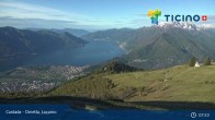 Archiv Foto Webcam Lago Maggiore: Cardada Bergstation 07:00