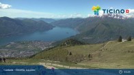 Archiv Foto Webcam Lago Maggiore: Cardada Bergstation 10:00