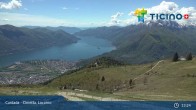 Archiv Foto Webcam Lago Maggiore: Cardada Bergstation 12:00