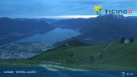 Archiv Foto Webcam Lago Maggiore: Cardada Bergstation 00:00