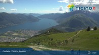 Archiv Foto Webcam Lago Maggiore: Cardada Bergstation 14:00
