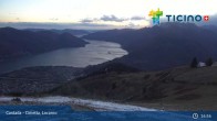 Archiv Foto Webcam Lago Maggiore: Cardada Bergstation 00:00