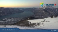 Archiv Foto Webcam Lago Maggiore: Cardada Bergstation 06:00