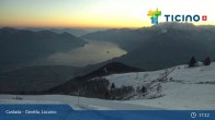 Archiv Foto Webcam Lago Maggiore: Cardada Bergstation 02:00