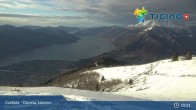 Archiv Foto Webcam Lago Maggiore: Cardada Bergstation 08:00