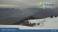 Archiv Foto Webcam Lago Maggiore: Cardada Bergstation 07:00