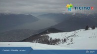 Archiv Foto Webcam Lago Maggiore: Cardada Bergstation 12:00