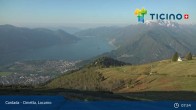 Archiv Foto Webcam Lago Maggiore: Cardada Bergstation 07:00