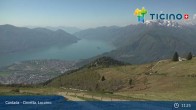 Archiv Foto Webcam Lago Maggiore: Cardada Bergstation 10:00