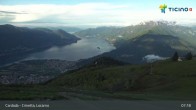 Archiv Foto Webcam Lago Maggiore: Cardada Bergstation 06:00