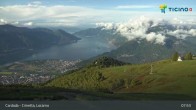 Archiv Foto Webcam Lago Maggiore: Cardada Bergstation 07:00