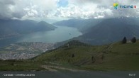 Archiv Foto Webcam Lago Maggiore: Cardada Bergstation 14:00