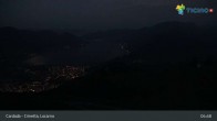 Archiv Foto Webcam Lago Maggiore: Cardada Bergstation 04:00