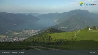 Archiv Foto Webcam Lago Maggiore: Cardada Bergstation 06:00