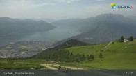 Archiv Foto Webcam Lago Maggiore: Cardada Bergstation 10:00