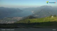 Archiv Foto Webcam Lago Maggiore: Cardada Bergstation 06:00