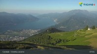 Archiv Foto Webcam Lago Maggiore: Cardada Bergstation 07:00