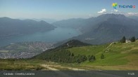 Archiv Foto Webcam Lago Maggiore: Cardada Bergstation 10:00