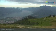 Archiv Foto Webcam Lago Maggiore: Cardada Bergstation 06:00