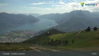 Archiv Foto Webcam Lago Maggiore: Cardada Bergstation 14:00