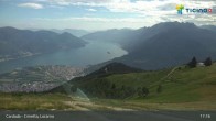 Archiv Foto Webcam Lago Maggiore: Cardada Bergstation 16:00