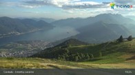 Archiv Foto Webcam Lago Maggiore: Cardada Bergstation 18:00