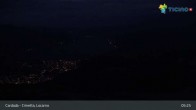 Archiv Foto Webcam Lago Maggiore: Cardada Bergstation 04:00