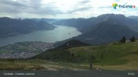 Archiv Foto Webcam Lago Maggiore: Cardada Bergstation 14:00