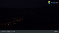 Archiv Foto Webcam Lago Maggiore: Cardada Bergstation 04:00