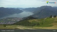 Archiv Foto Webcam Lago Maggiore: Cardada Bergstation 10:00