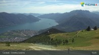 Archiv Foto Webcam Lago Maggiore: Cardada Bergstation 14:00