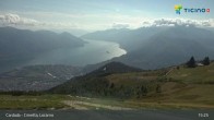 Archiv Foto Webcam Lago Maggiore: Cardada Bergstation 14:00