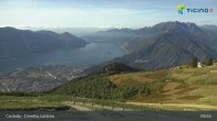 Archiv Foto Webcam Lago Maggiore: Cardada Bergstation 09:00