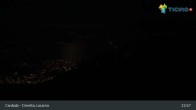 Archiv Foto Webcam Lago Maggiore: Cardada Bergstation 00:00