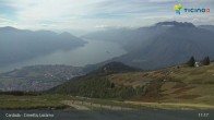 Archiv Foto Webcam Lago Maggiore: Cardada Bergstation 10:00