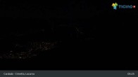 Archiv Foto Webcam Lago Maggiore: Cardada Bergstation 04:00